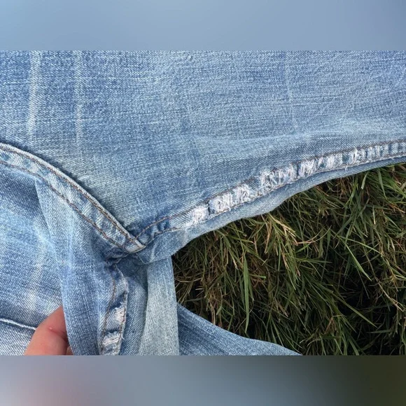 70s Vintage Wrangler Dual Front Zipper Bell Bottoms Sz 28 - Picture 6 of 12